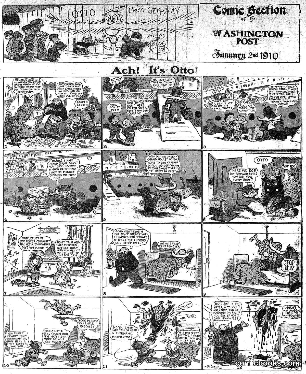 Katzenjammer Kids — 1910-01-02