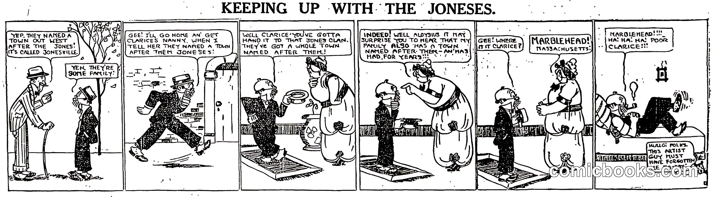 Keeping Up with the Joneses