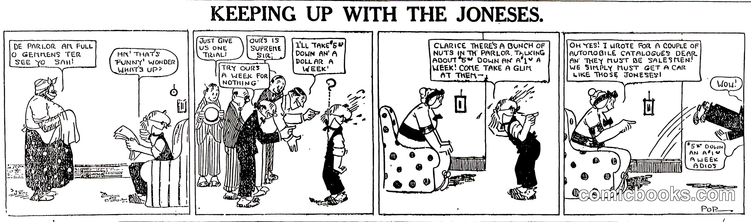 Keeping Up with the Joneses