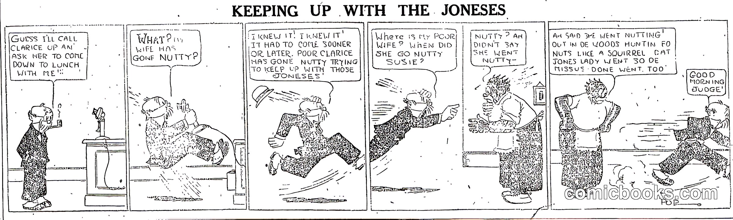 Keeping Up with the Joneses