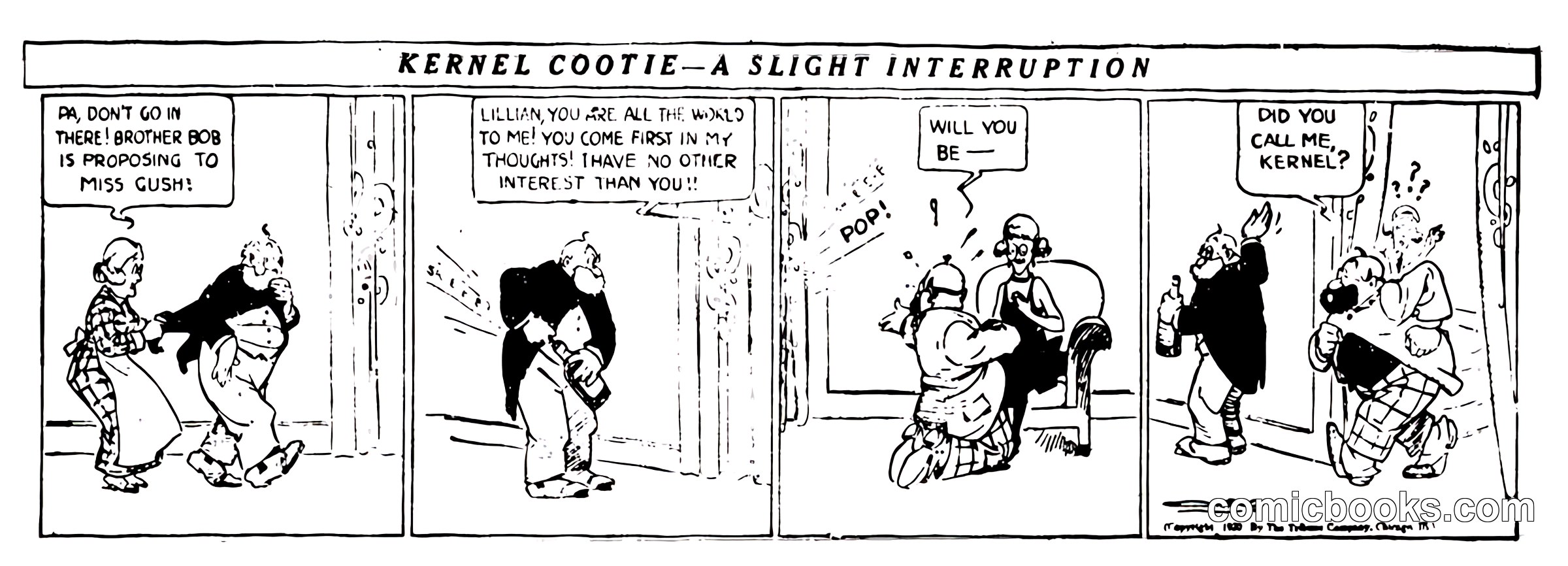 Kernel Cootie — A Slight Interruption