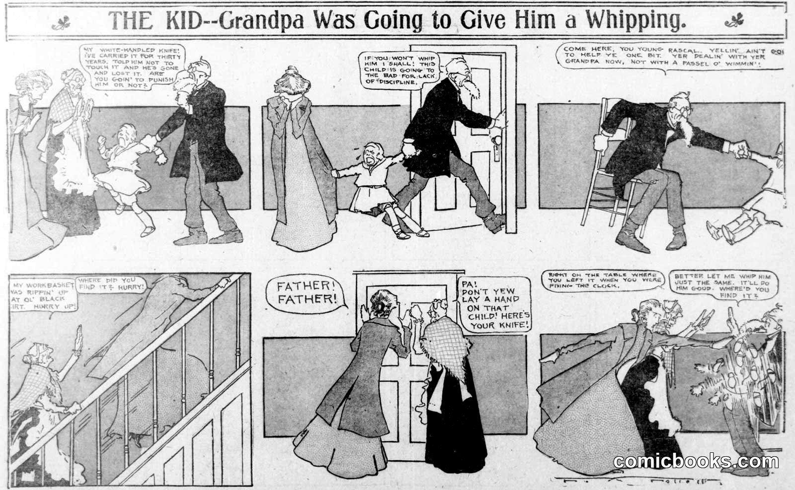 THE KID—Grandpa Was Going to Give Him a Whipping