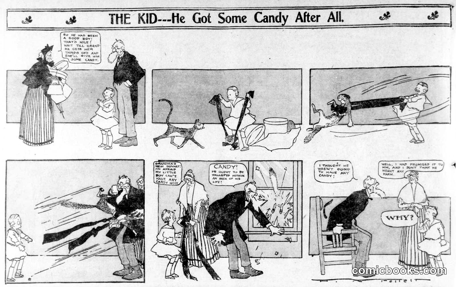 The Kid—He Got Some Candy After All