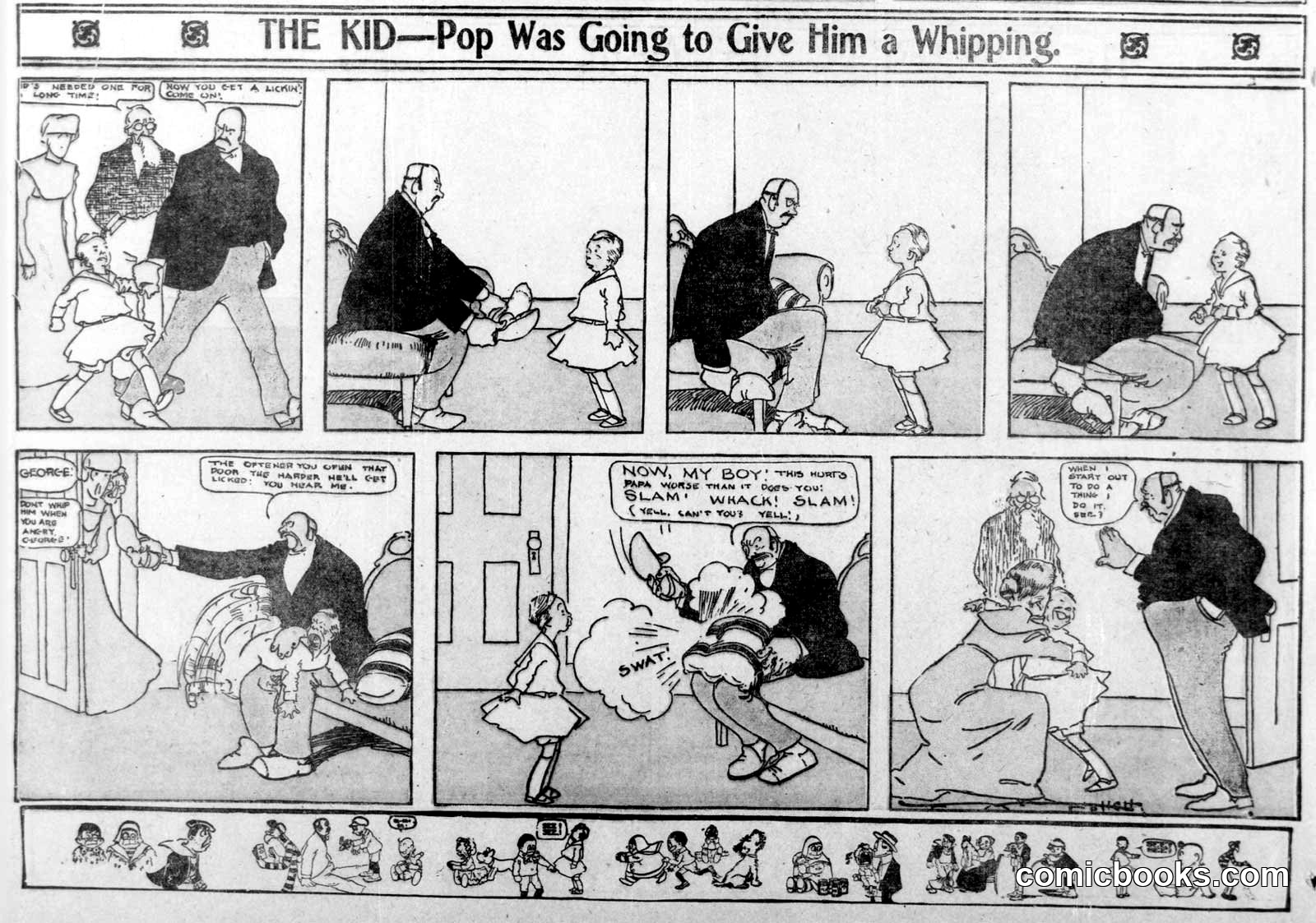 The Kid — Pop Was Going to Give Him a Whipping