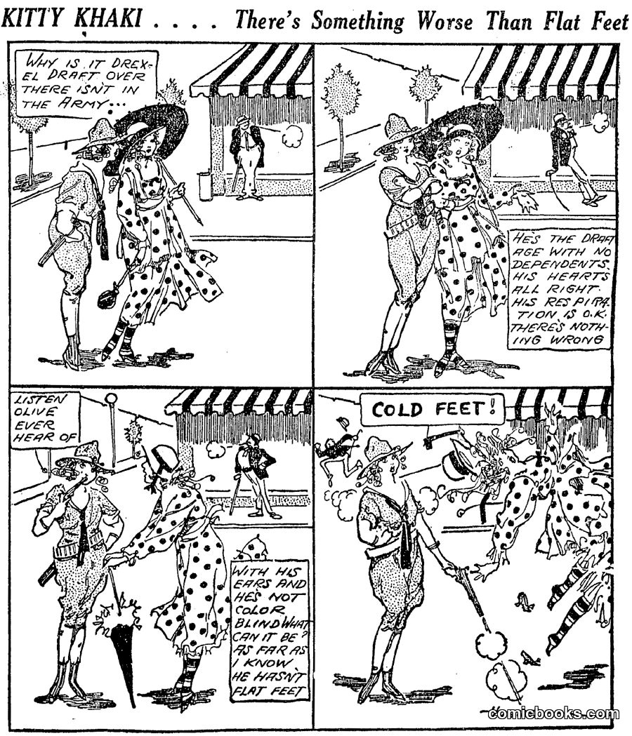 Kitty Khaki: There's Something Worse Than Flat Feet