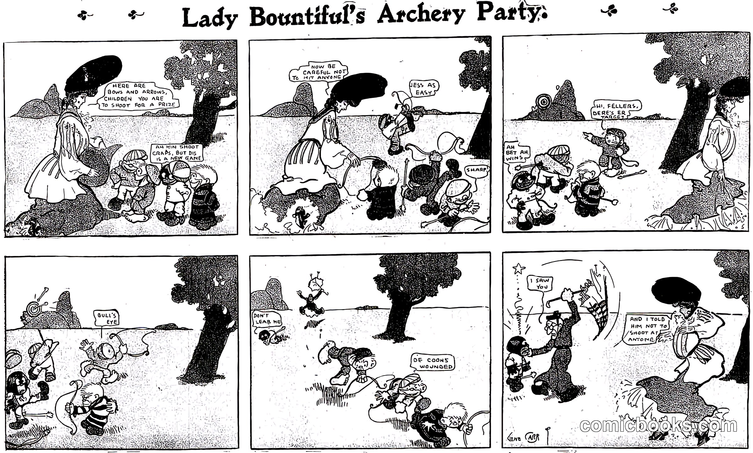 Lady Bountiful's Archery Party