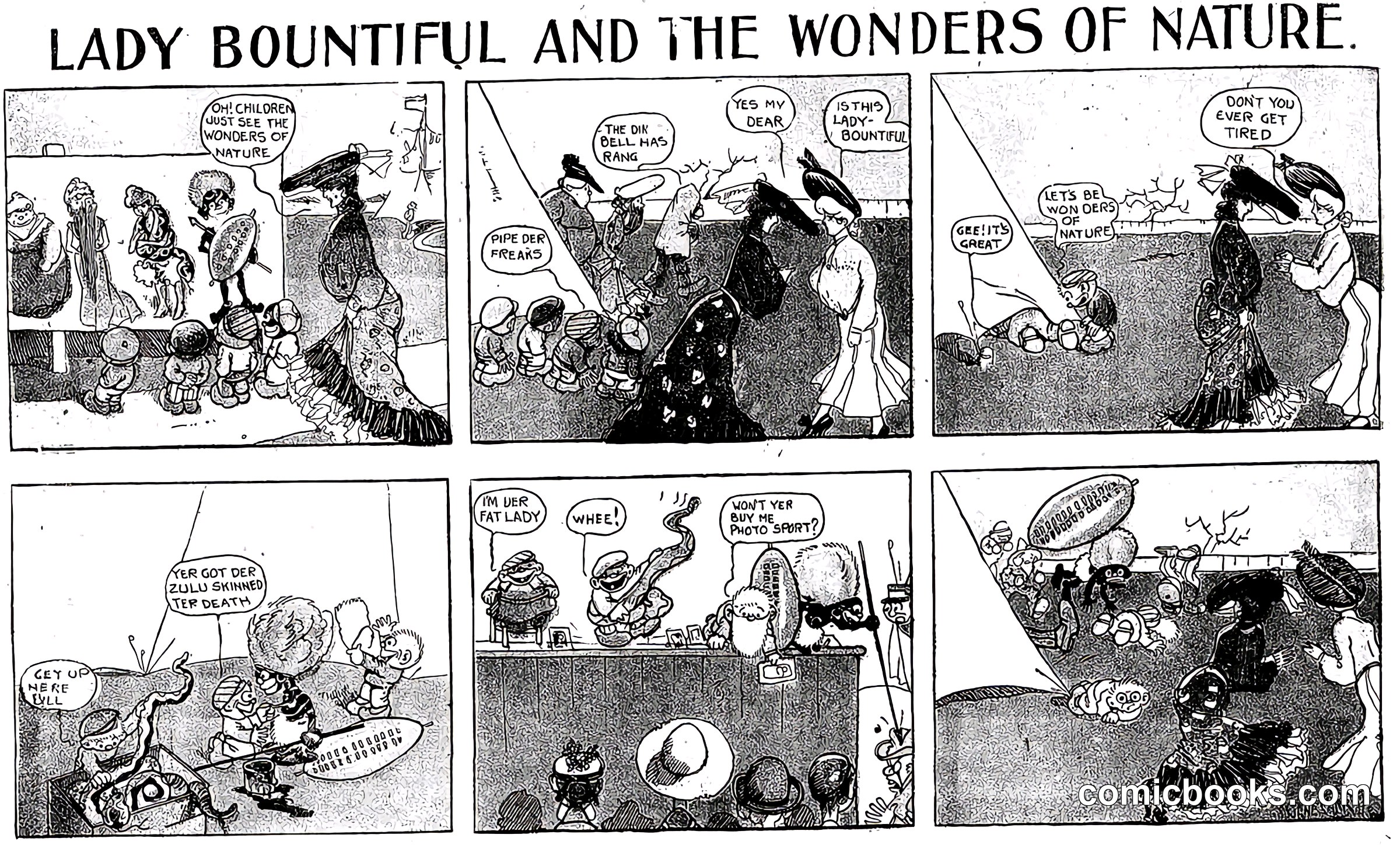 Lady Bountiful and the Wonders of Nature
