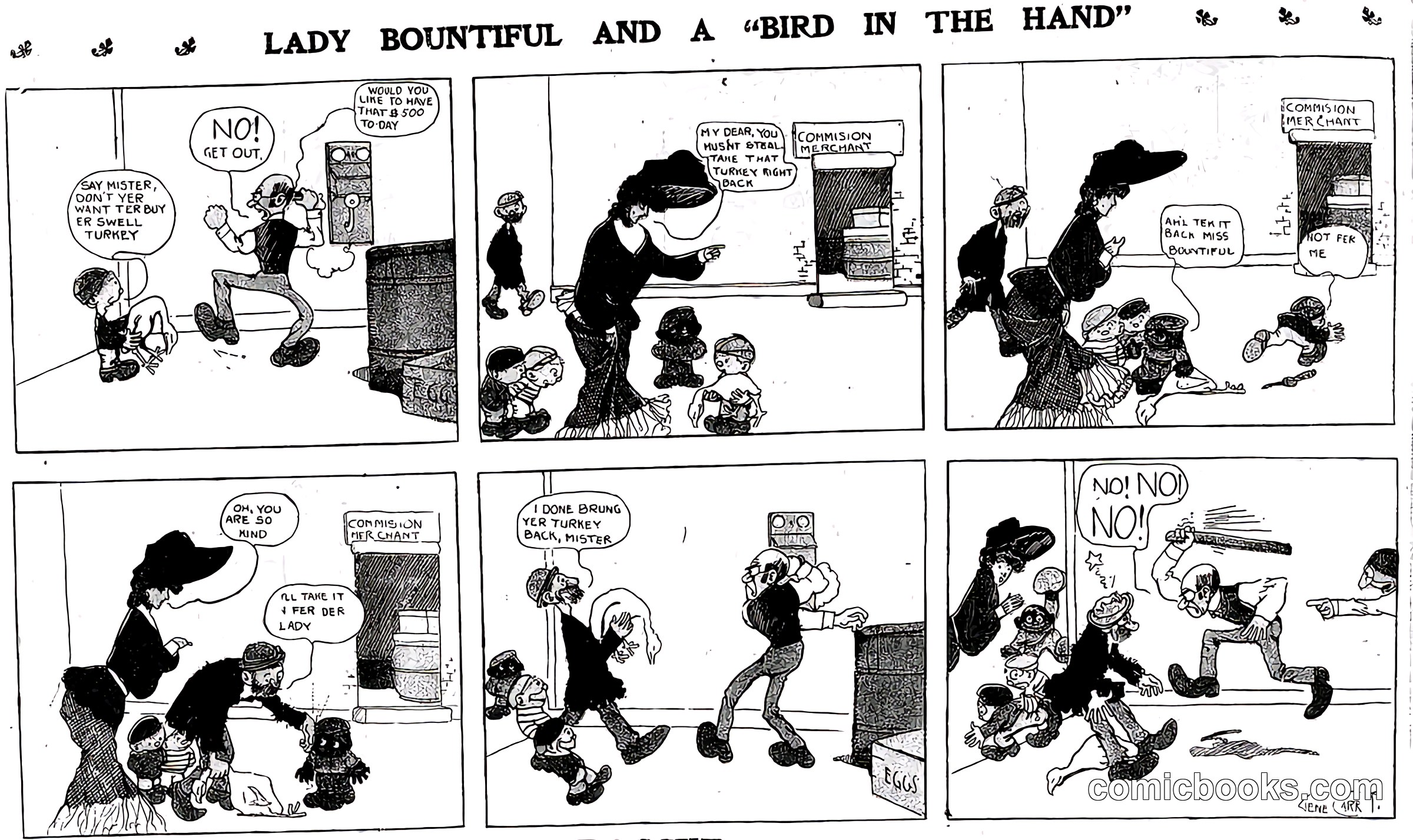 Lady Bountiful and a 'Bird in the Hand'