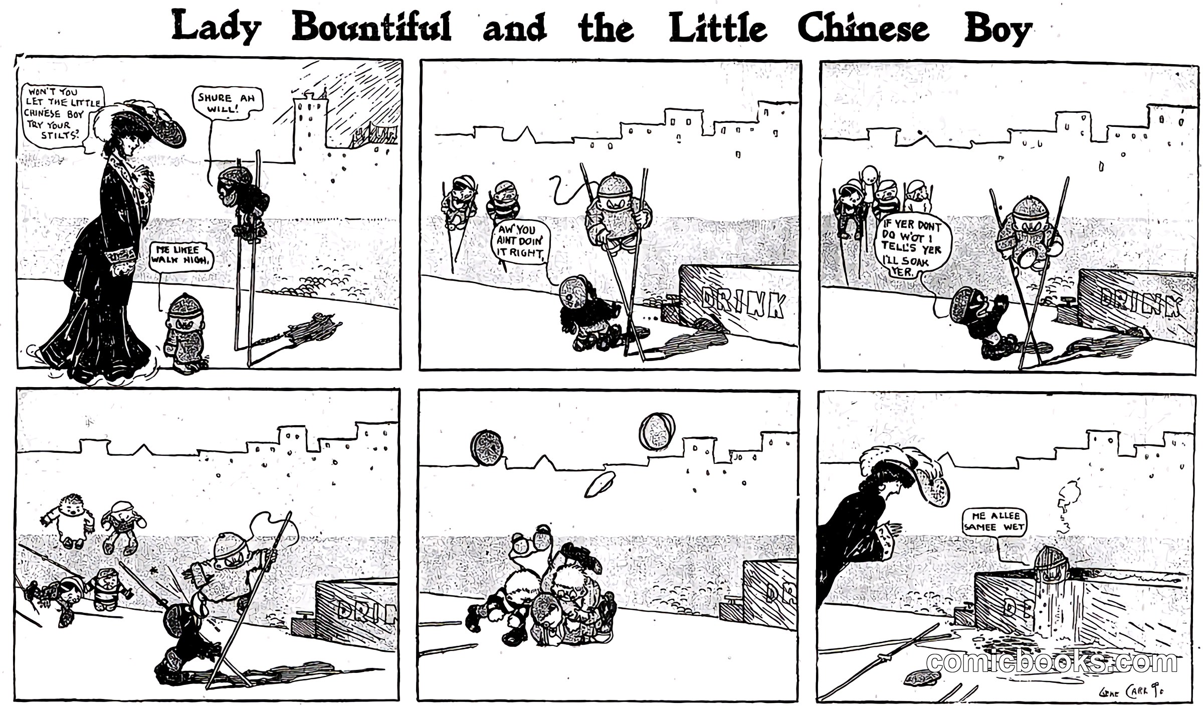 Lady Bountiful and the Little Chinese Boy