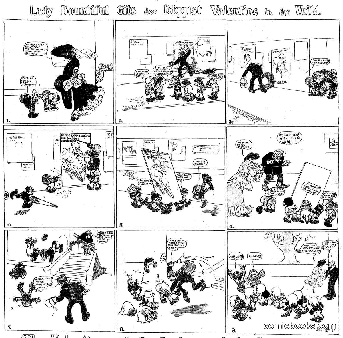 Lady Bountiful Gifts der Biggist Valentine in der Wolld