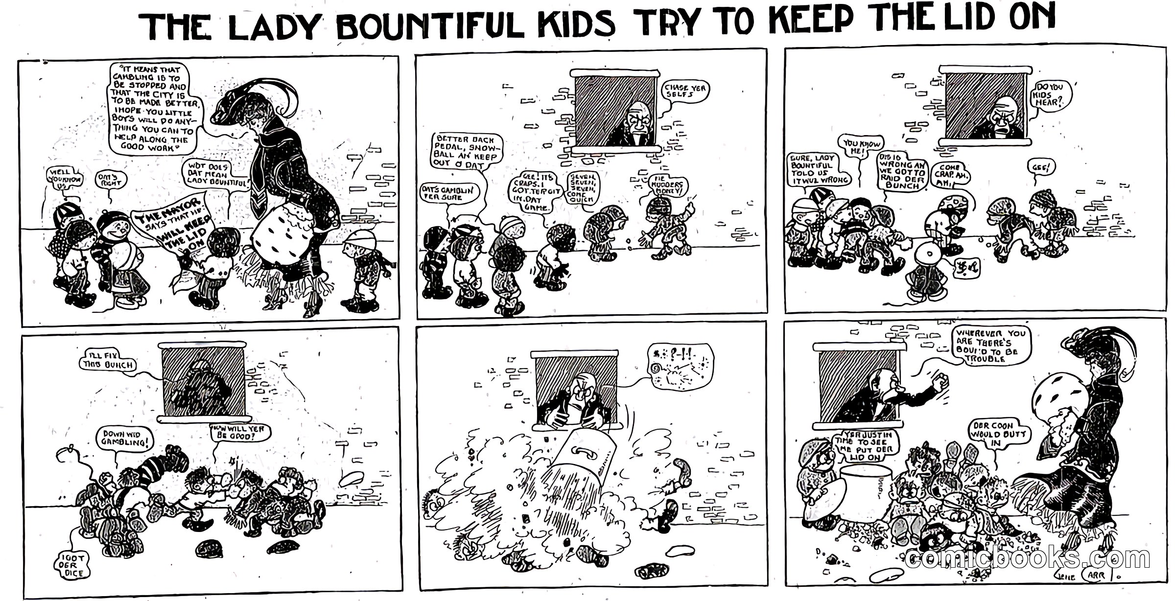 The Lady Bountiful Kids Try to Keep the Lid On