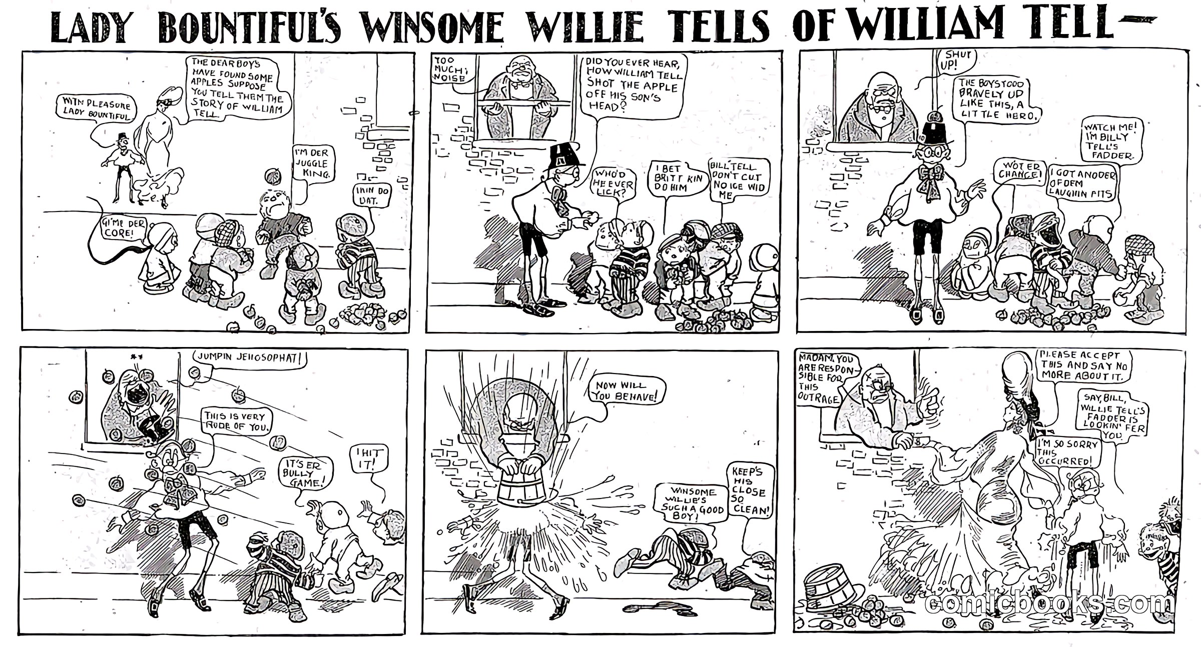 Lady Bountiful's Winsome Willie Tells of William Tell