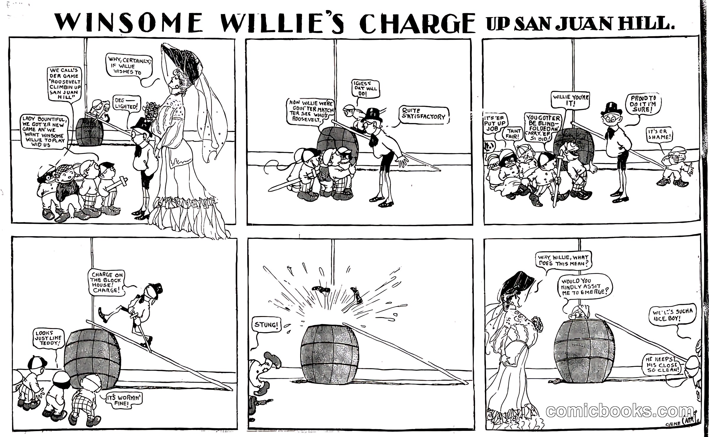 Winsome Willie's Charge Up San Juan Hill