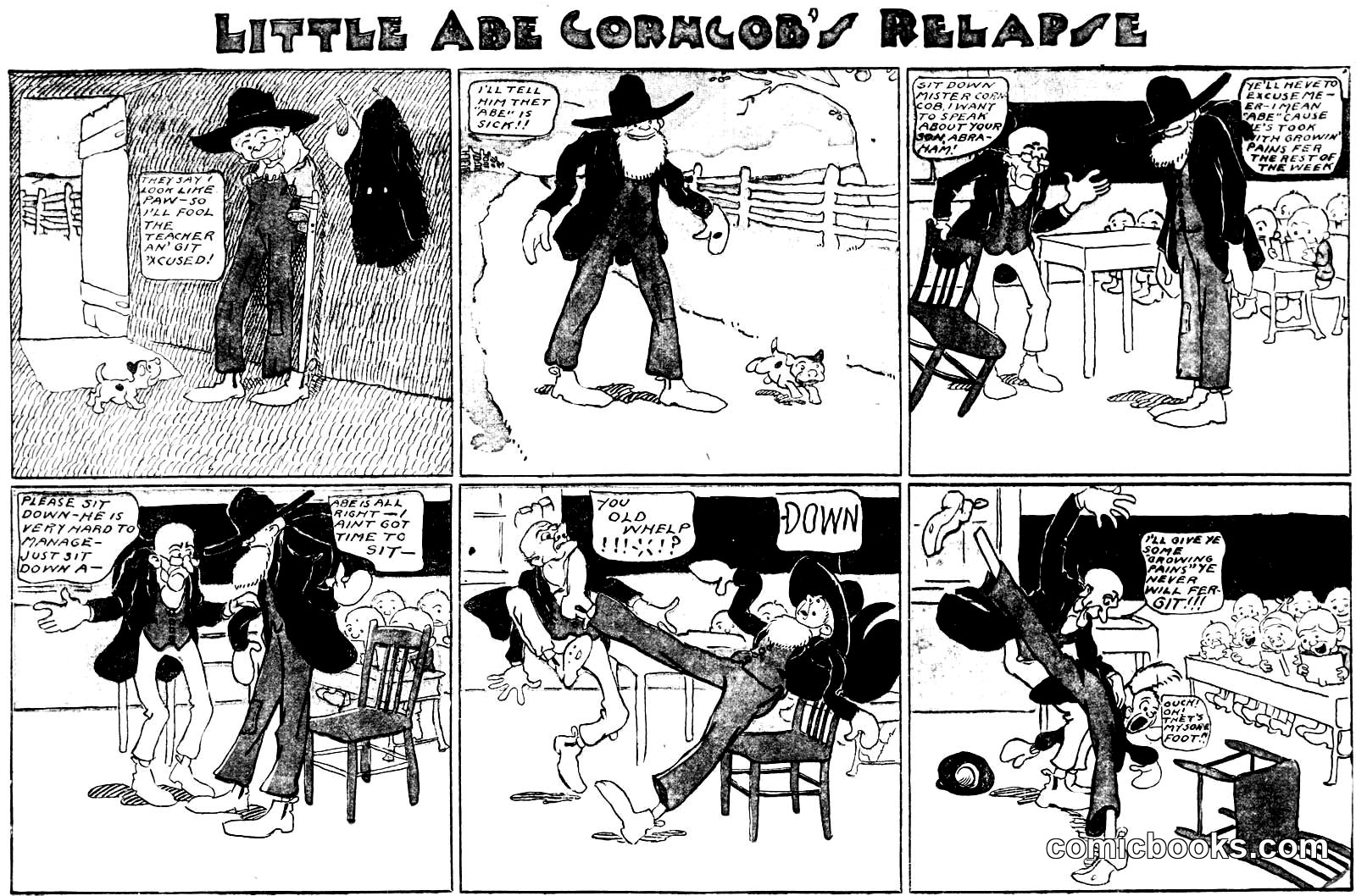 Little Abe Corncob's Relapse
