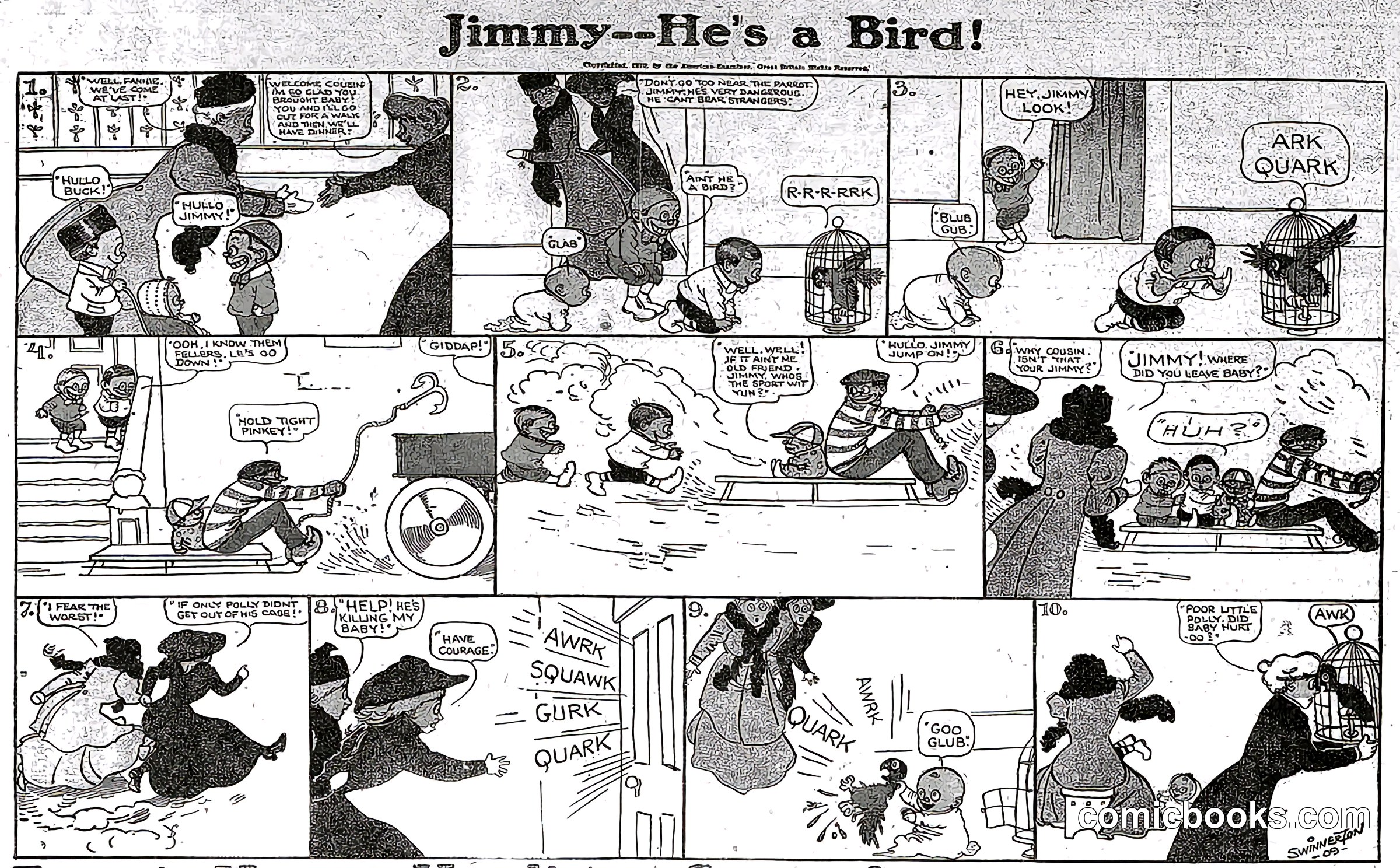 Jimmy—He's a Bird!
