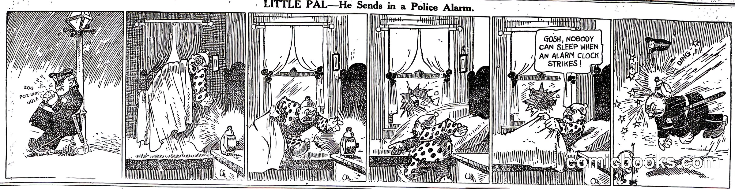 Little Pal: He Sends in a Police Alarm