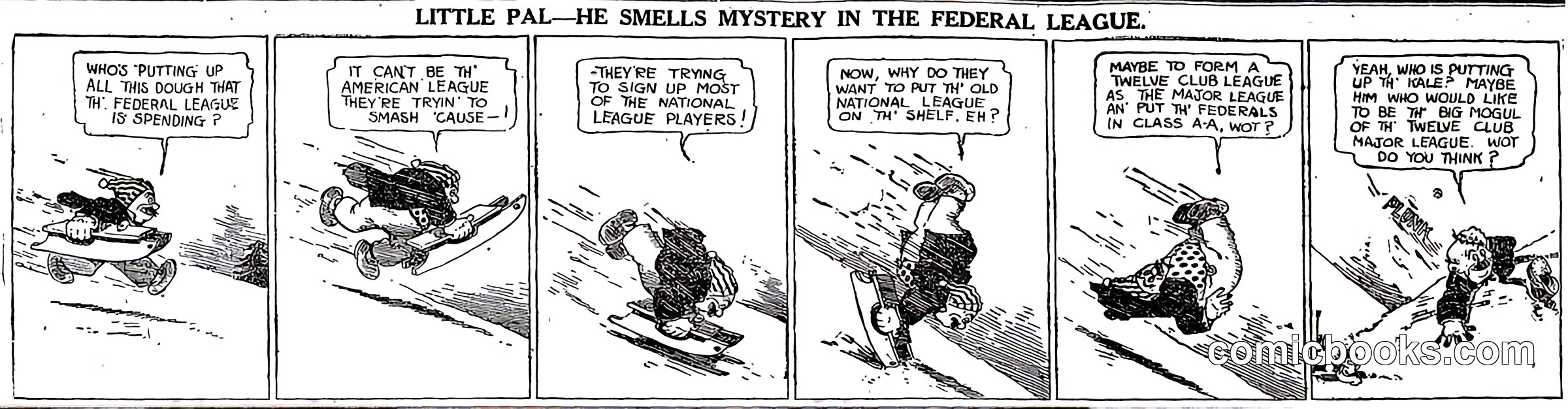 Little Pal — He Smells Mystery in the Federal League
