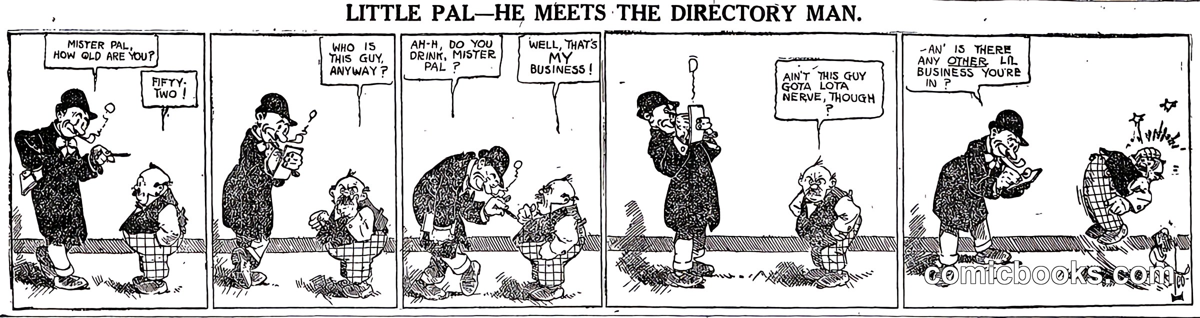 Little Pal—He Meets the Directory Man