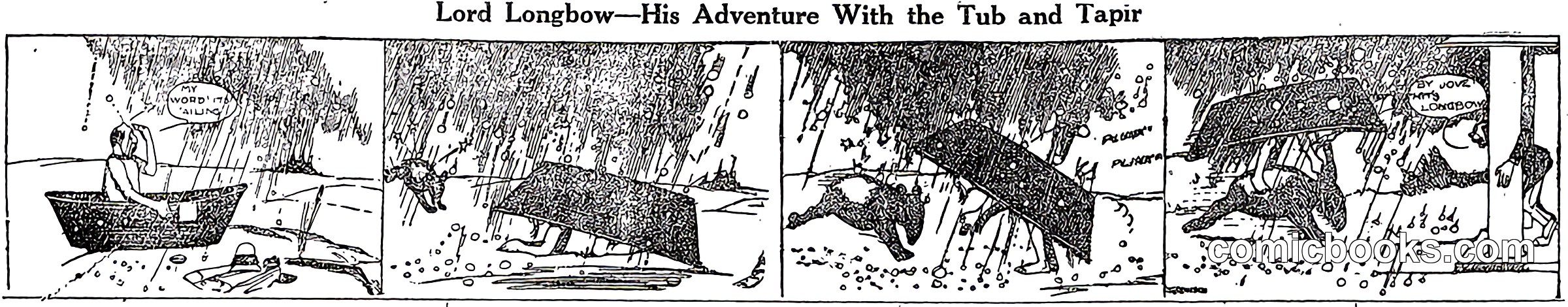 Lord Longbow—His Adventure With the Tub and Tapir