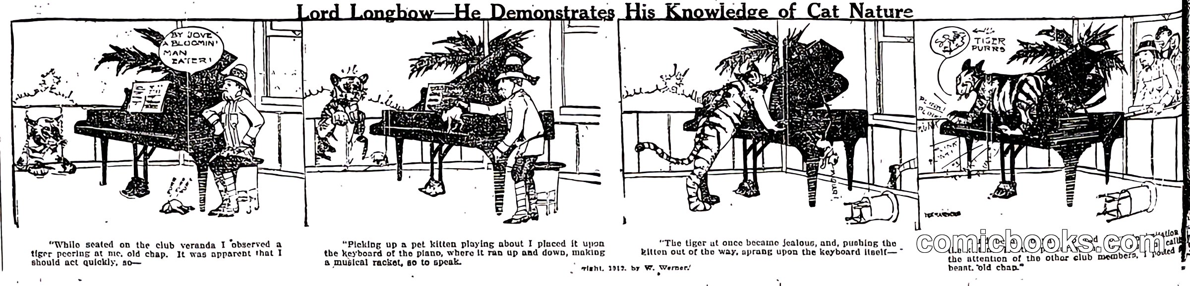 Lord Longbow Demonstrates His Knowledge of Cat Nature
