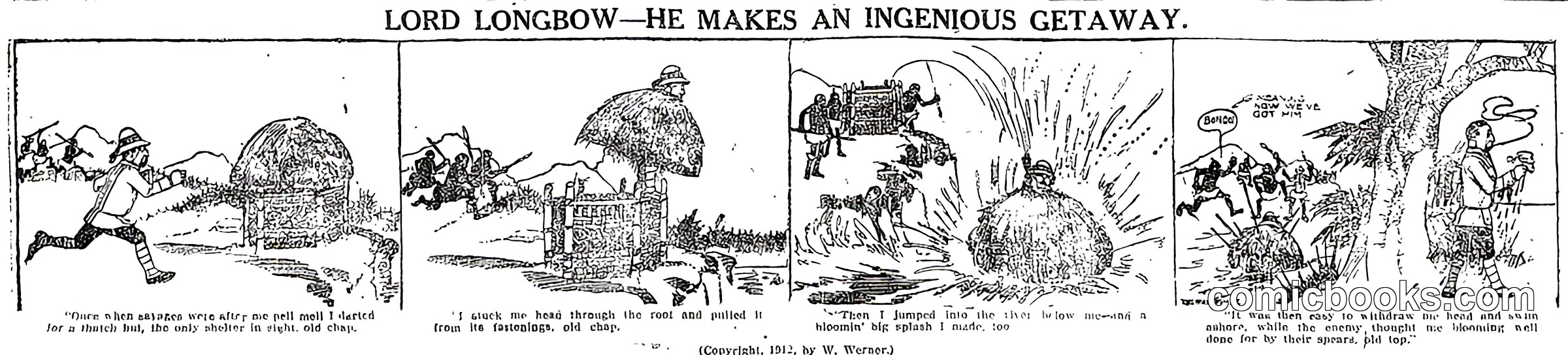Lord Longbow—He Makes an Ingenious Getaway