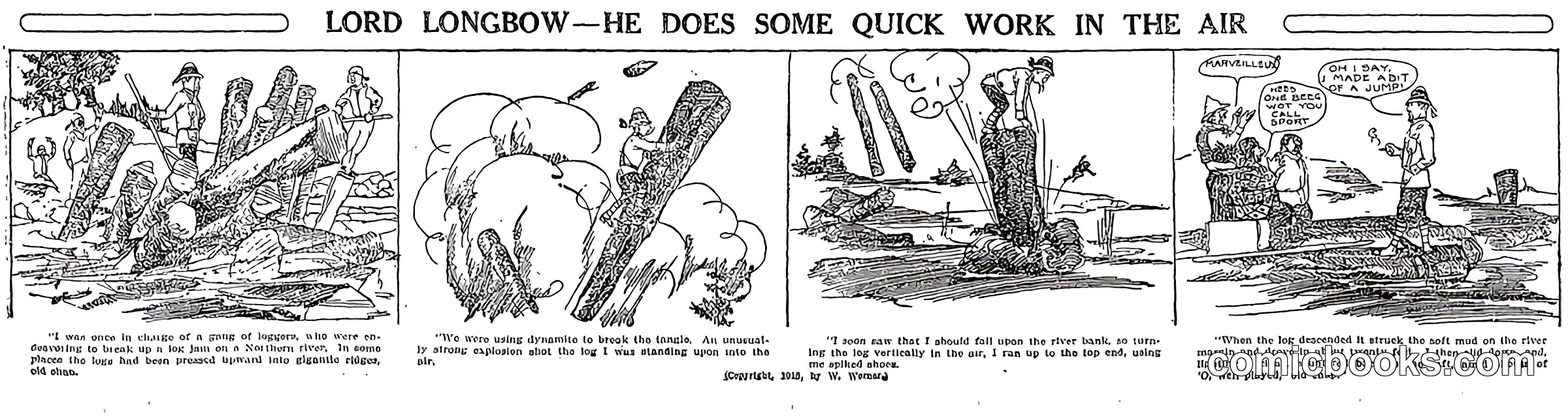 Lord Longbow—He Does Some Quick Work in the Air