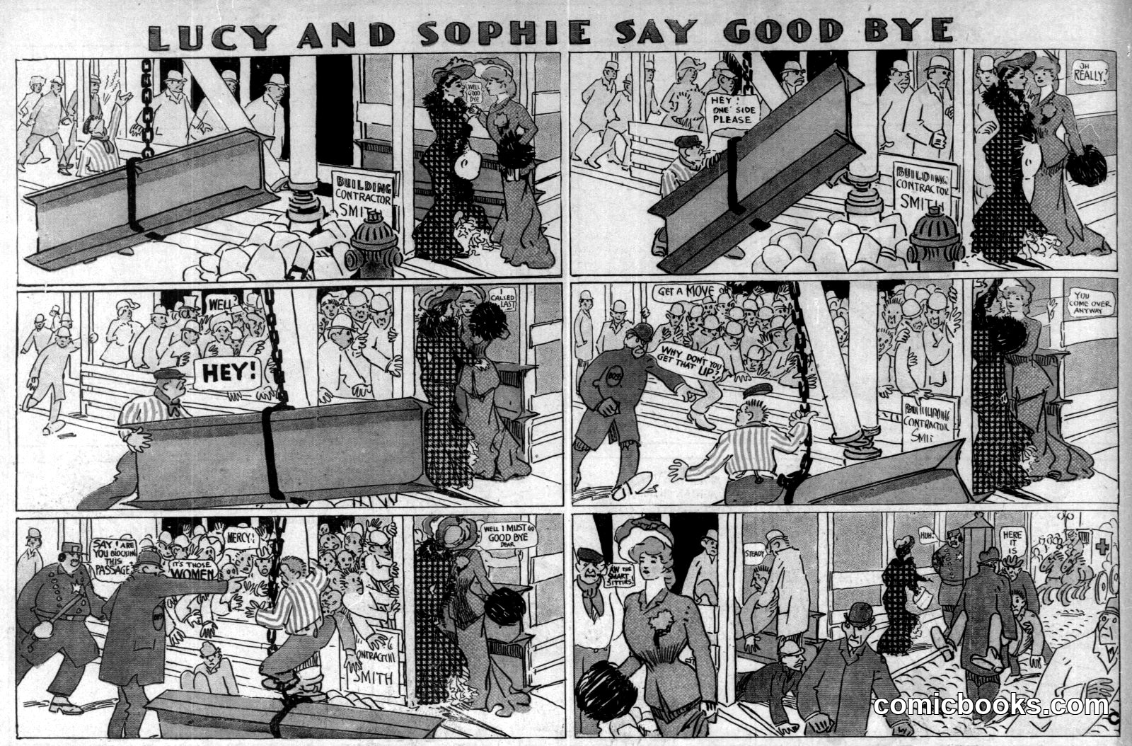 Lucy and Sophie Say Goodbye