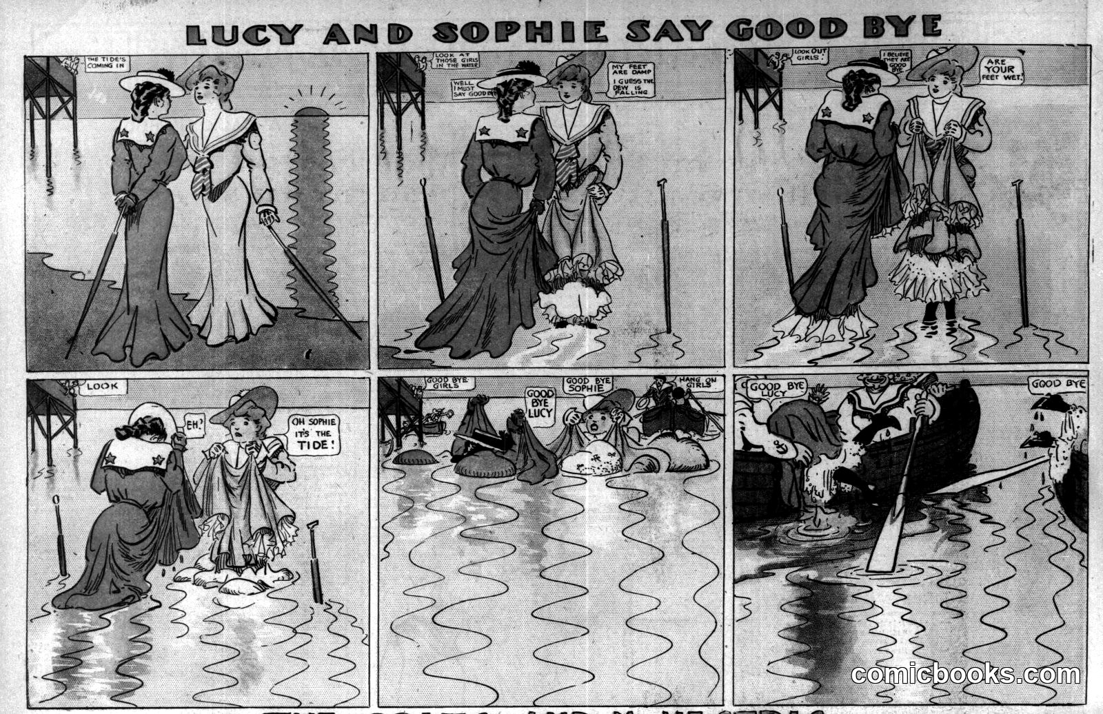 Lucy and Sophie Say Goodbye