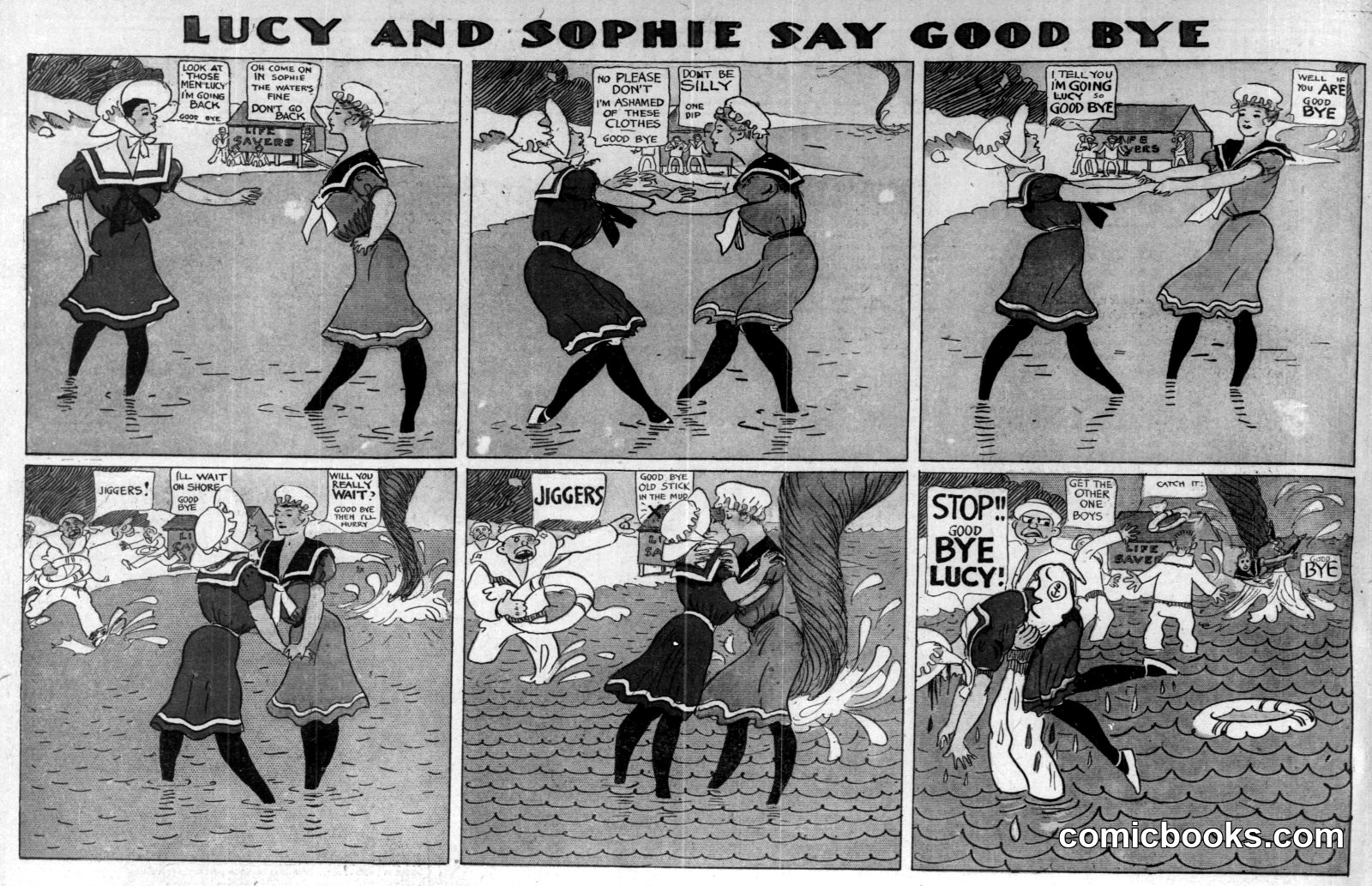Lucy and Sophie Say Goodbye