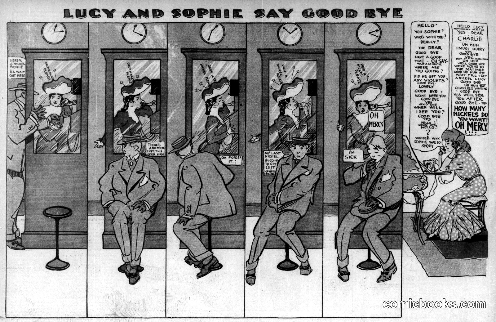 Lucy and Sophie Say Goodbye