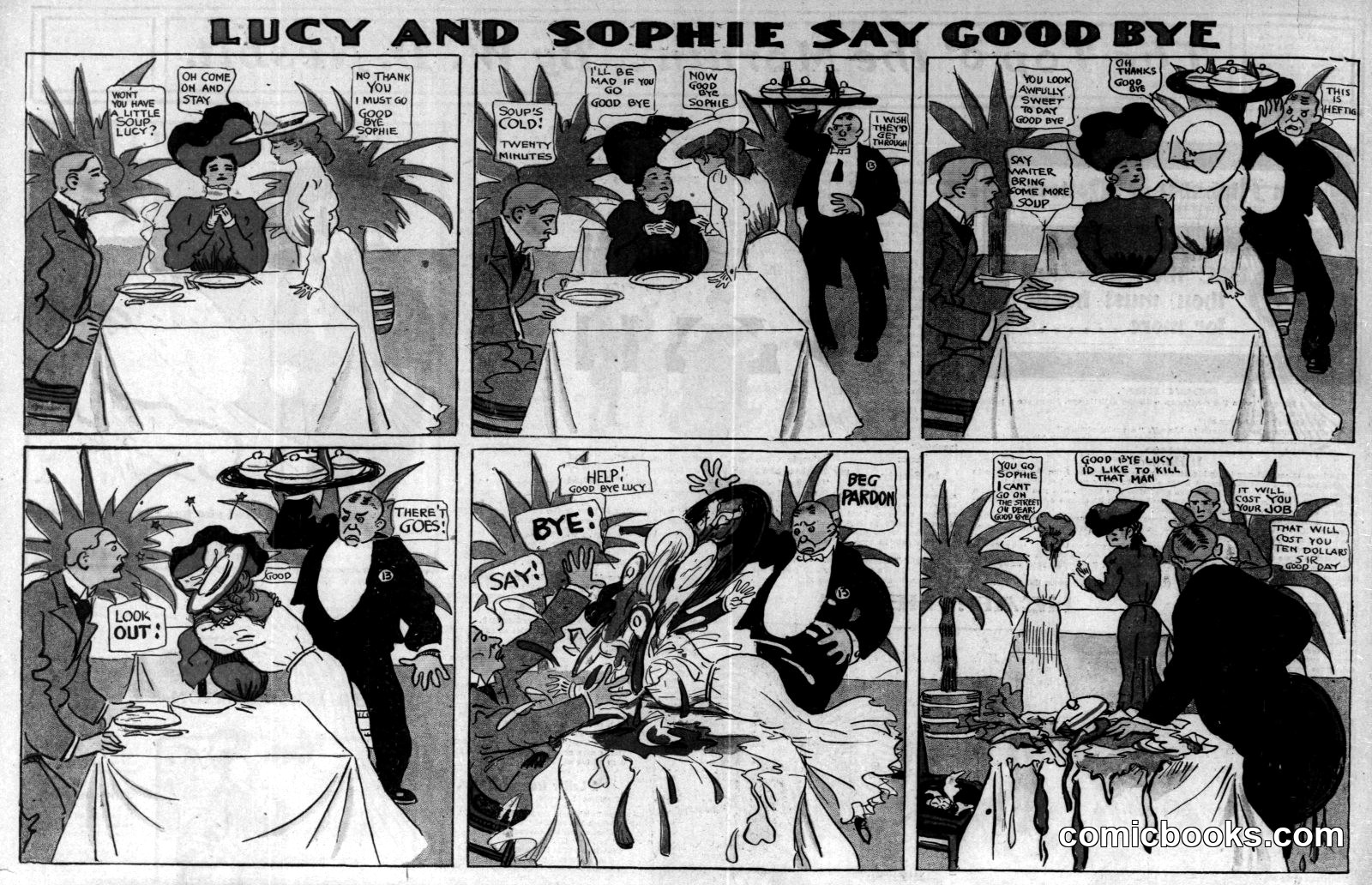 Lucy and Sophie Say Goodbye