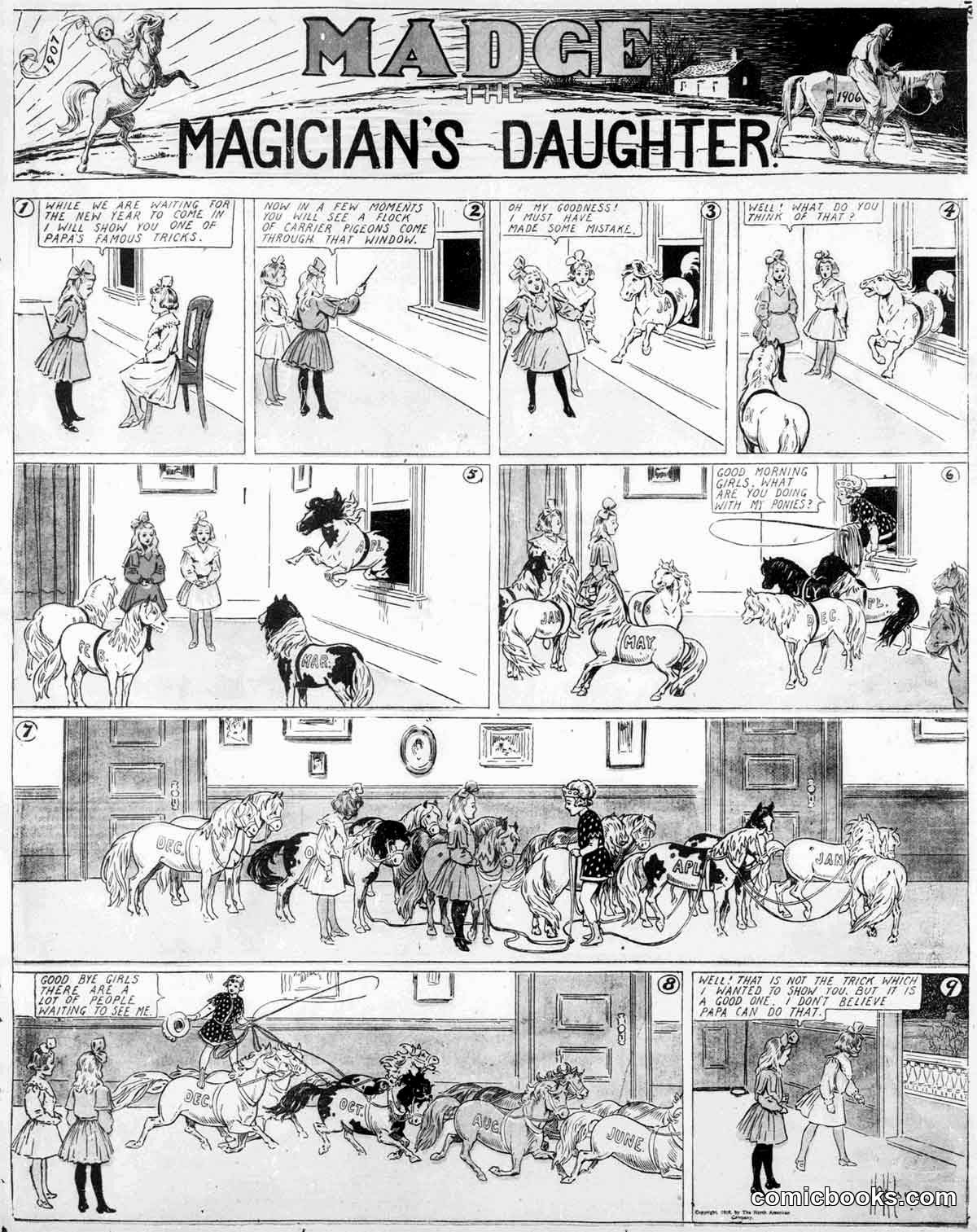 Madge, The Magician's Daughter