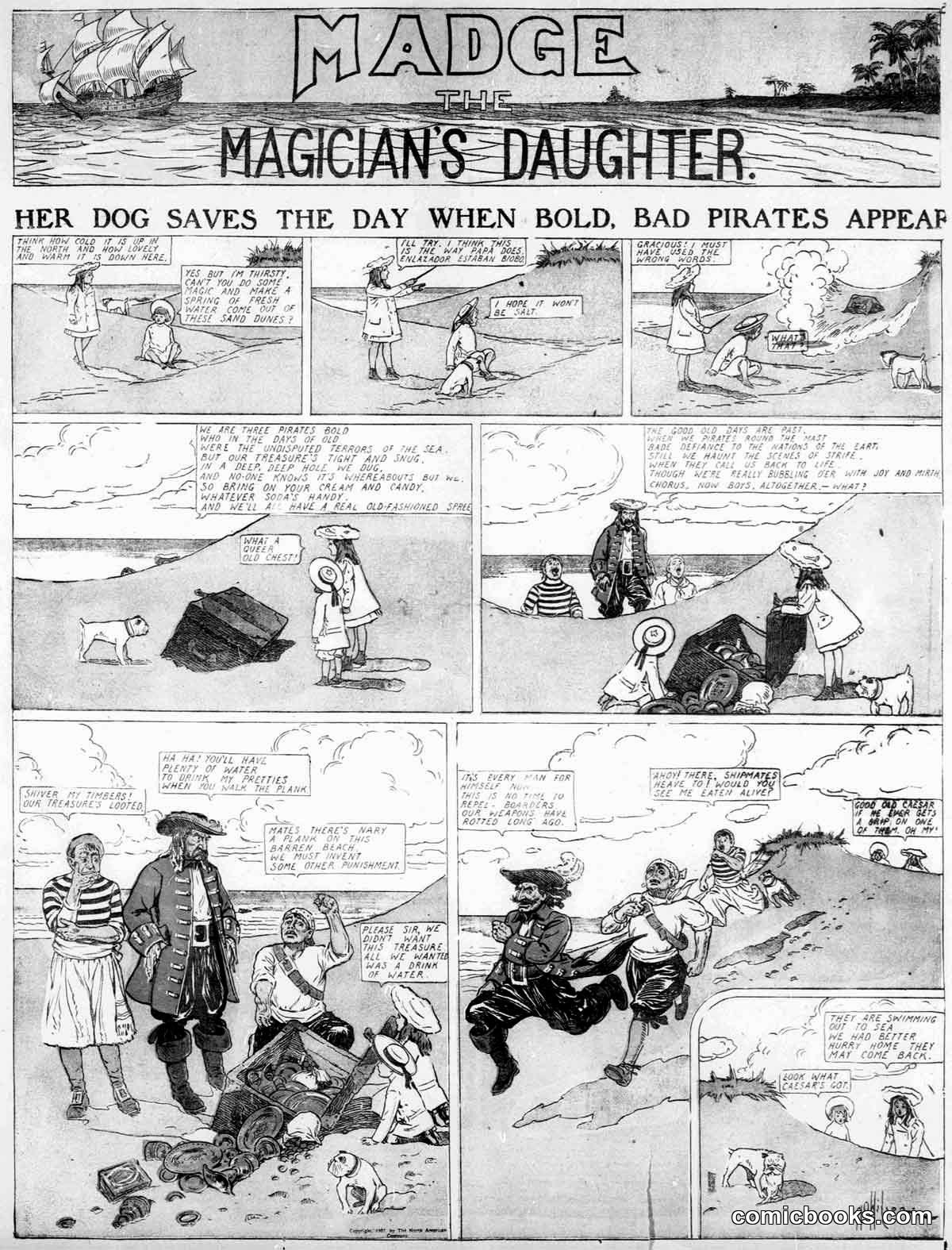 Madge, The Magician's Daughter