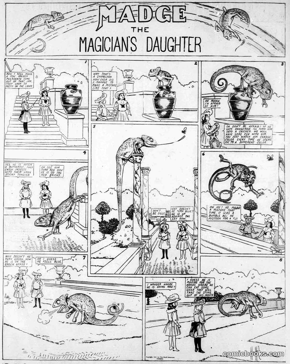 Madge, The Magician's Daughter