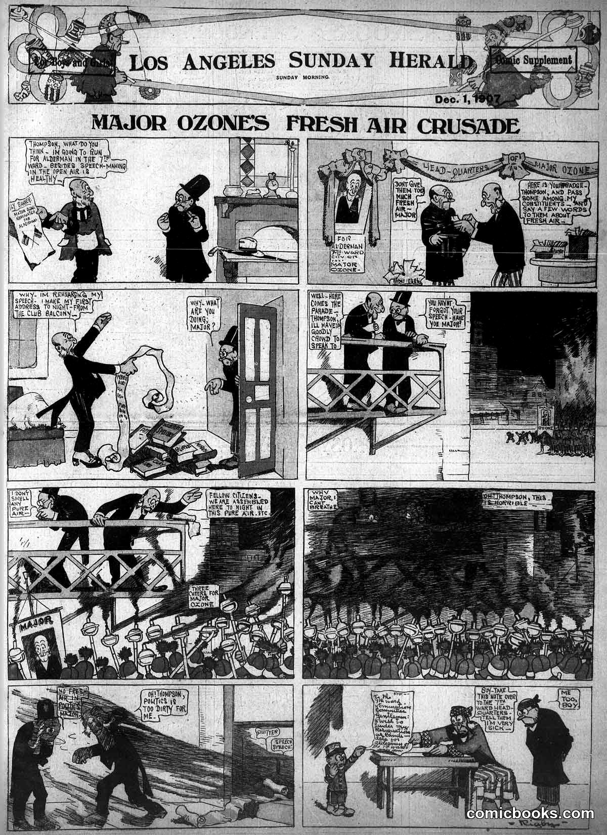 Major Ozones Fresh Air Crusade