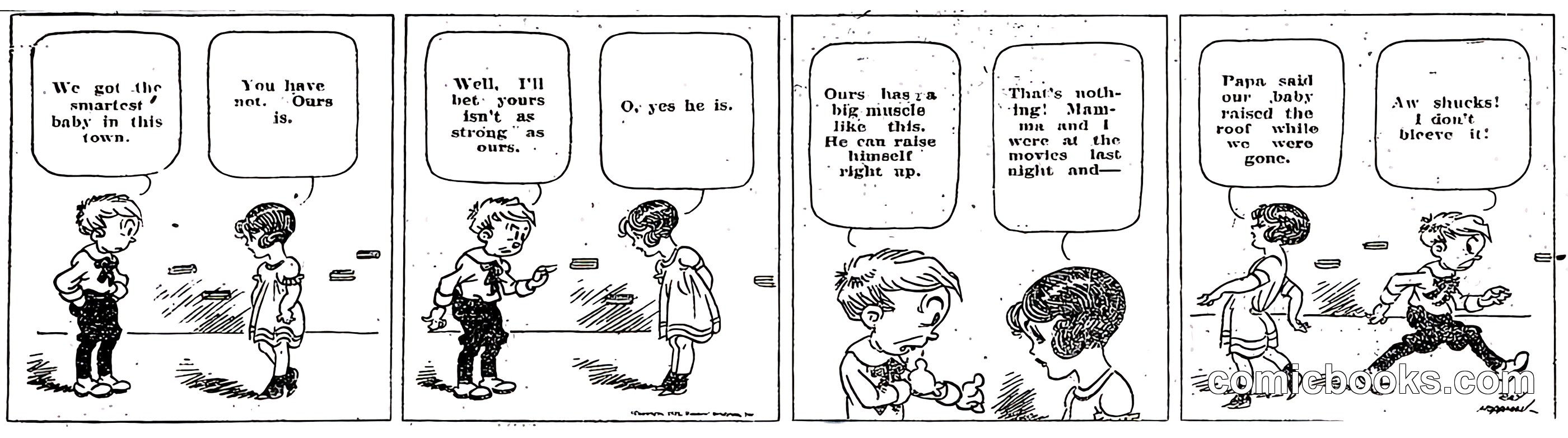 Daily Comic Strip, 1925
