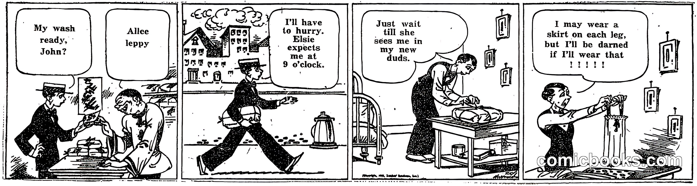 Domestic Comedy Strip