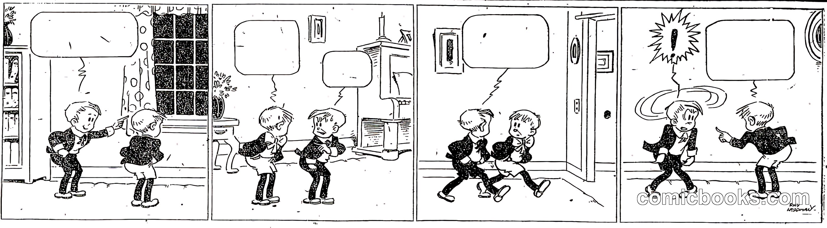 Sunday Comic Strip, 1925