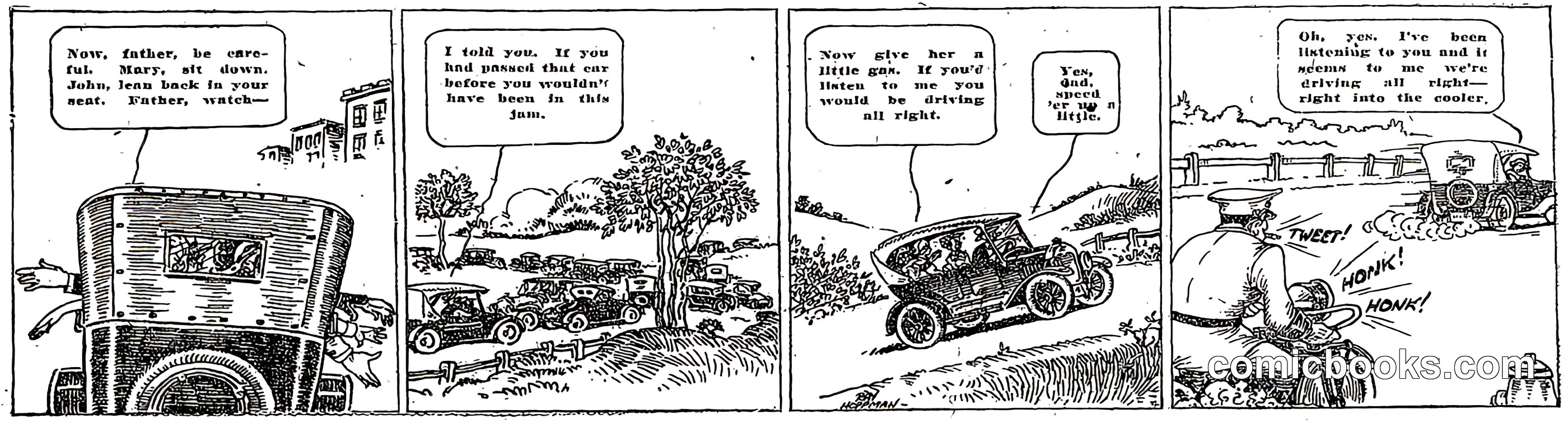 Sunday Comic Strip, 1925
