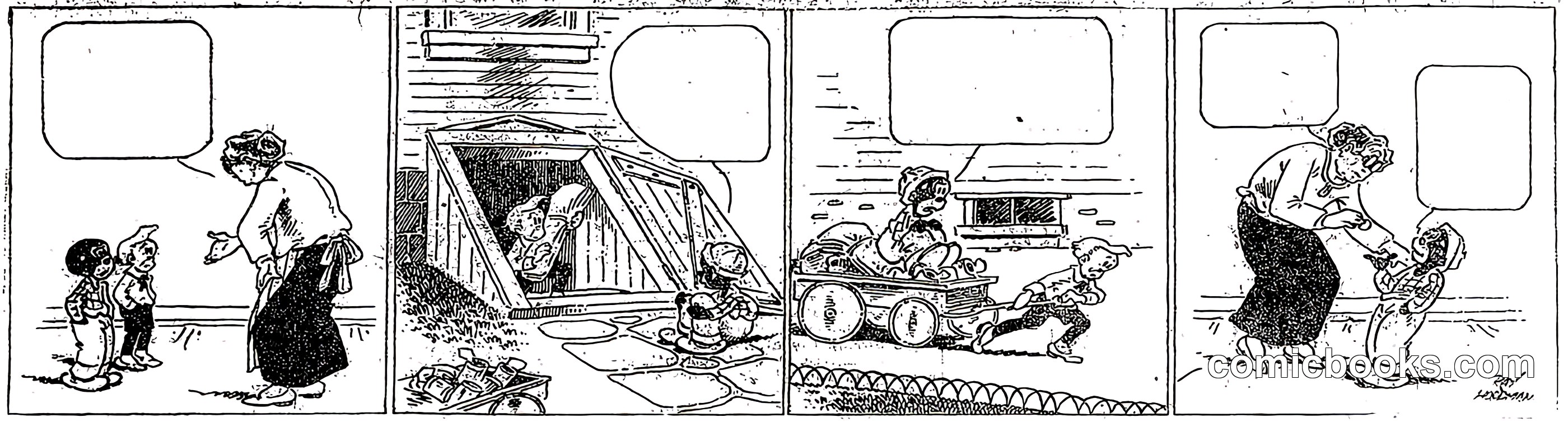 Sunday Comic Strip, September 30, 1925