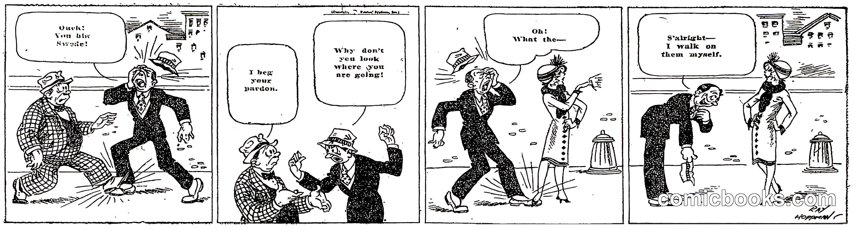 Sunday Comic Strip, 1925