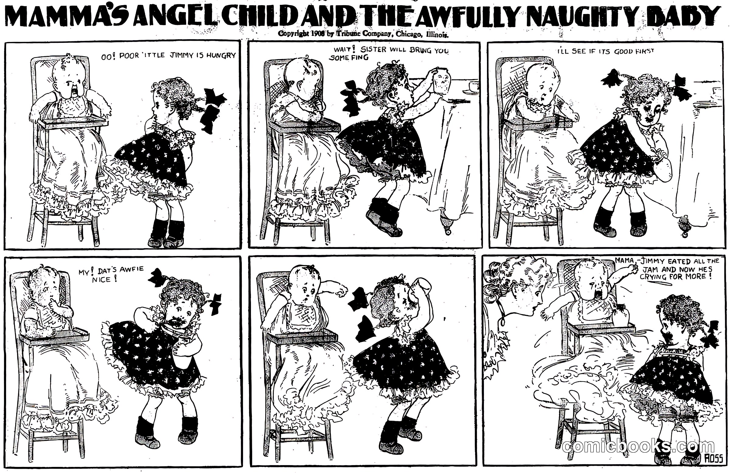 Mamma's Angel Child and the Awfully Naughty Baby