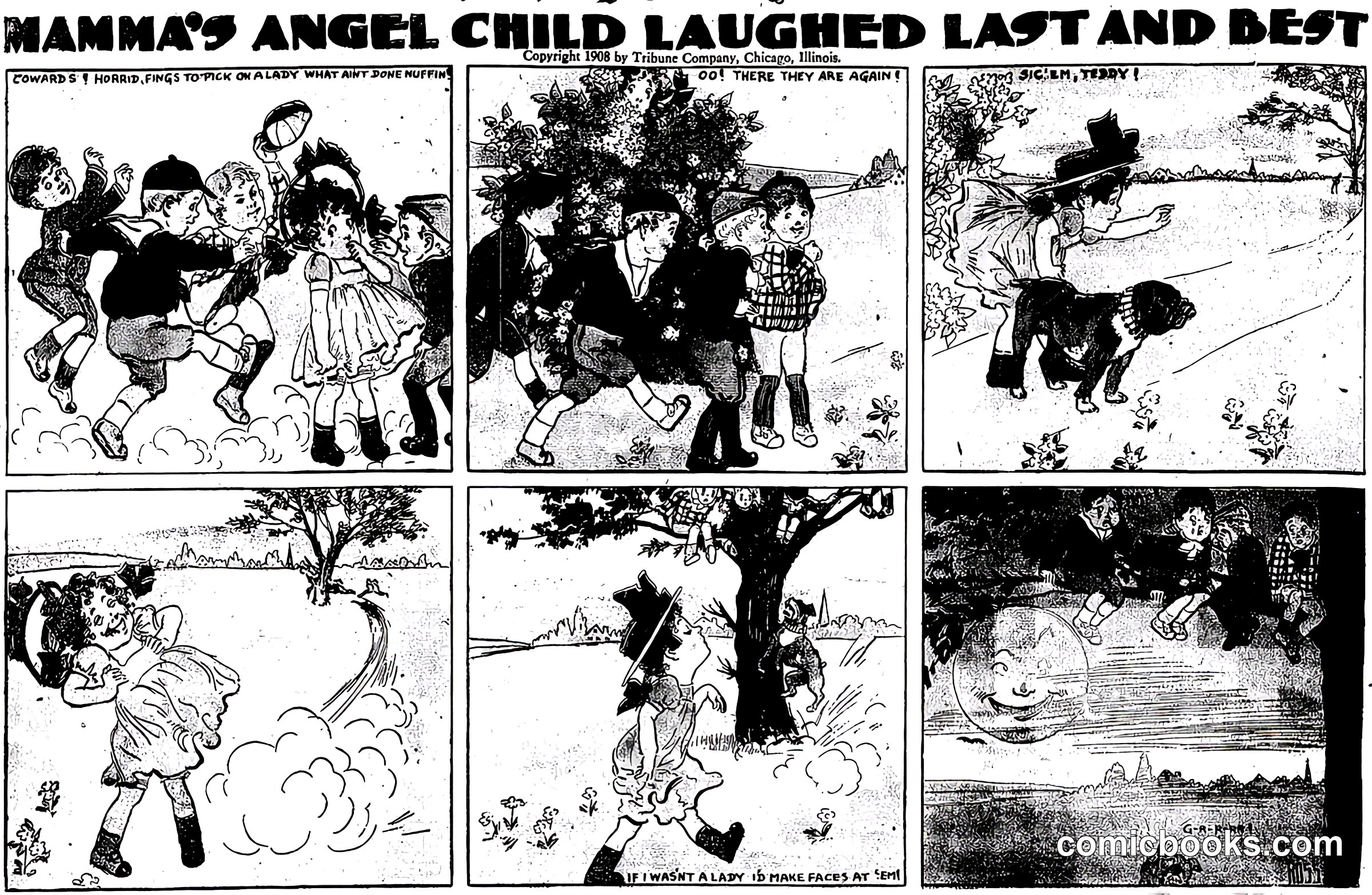 Mamma's Angel Child Laughed Last and Best