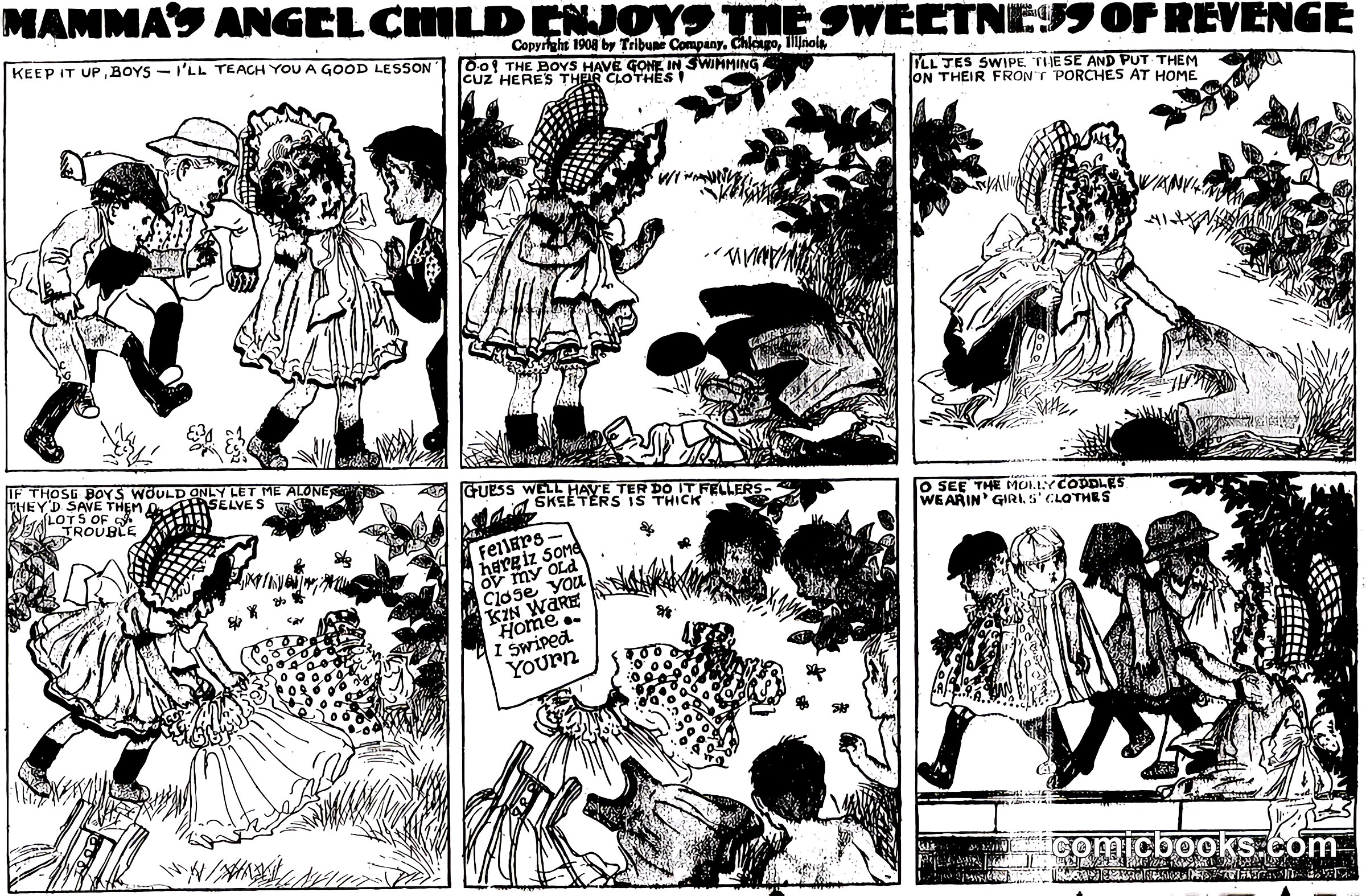 Mamma's Angel Child Enjoys the Sweetness of Revenge