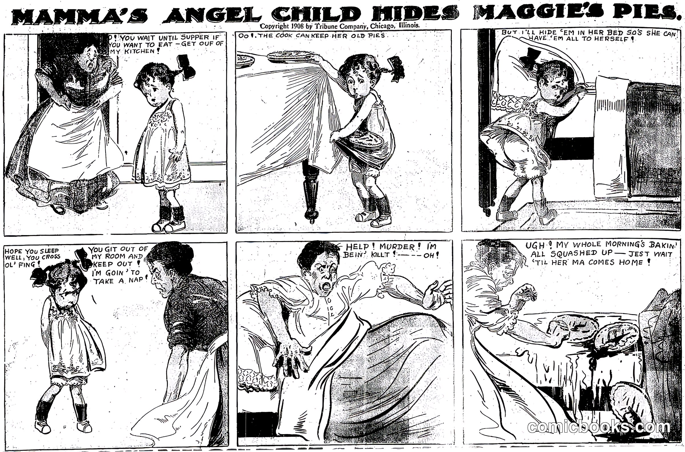 Mama's Angel Child Hides Maggie's Pies