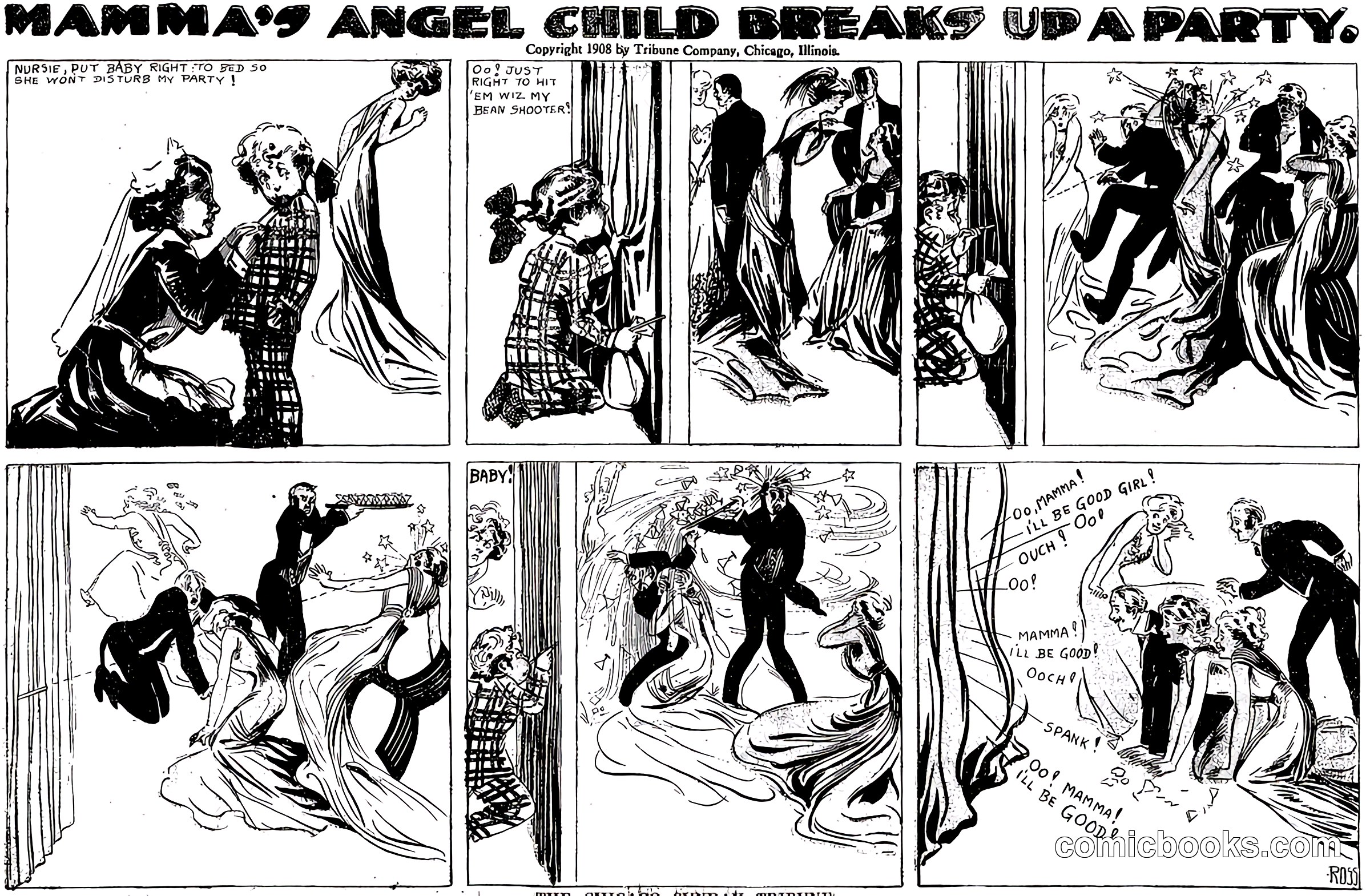 Mamma's Angel Child Breaks Up a Party