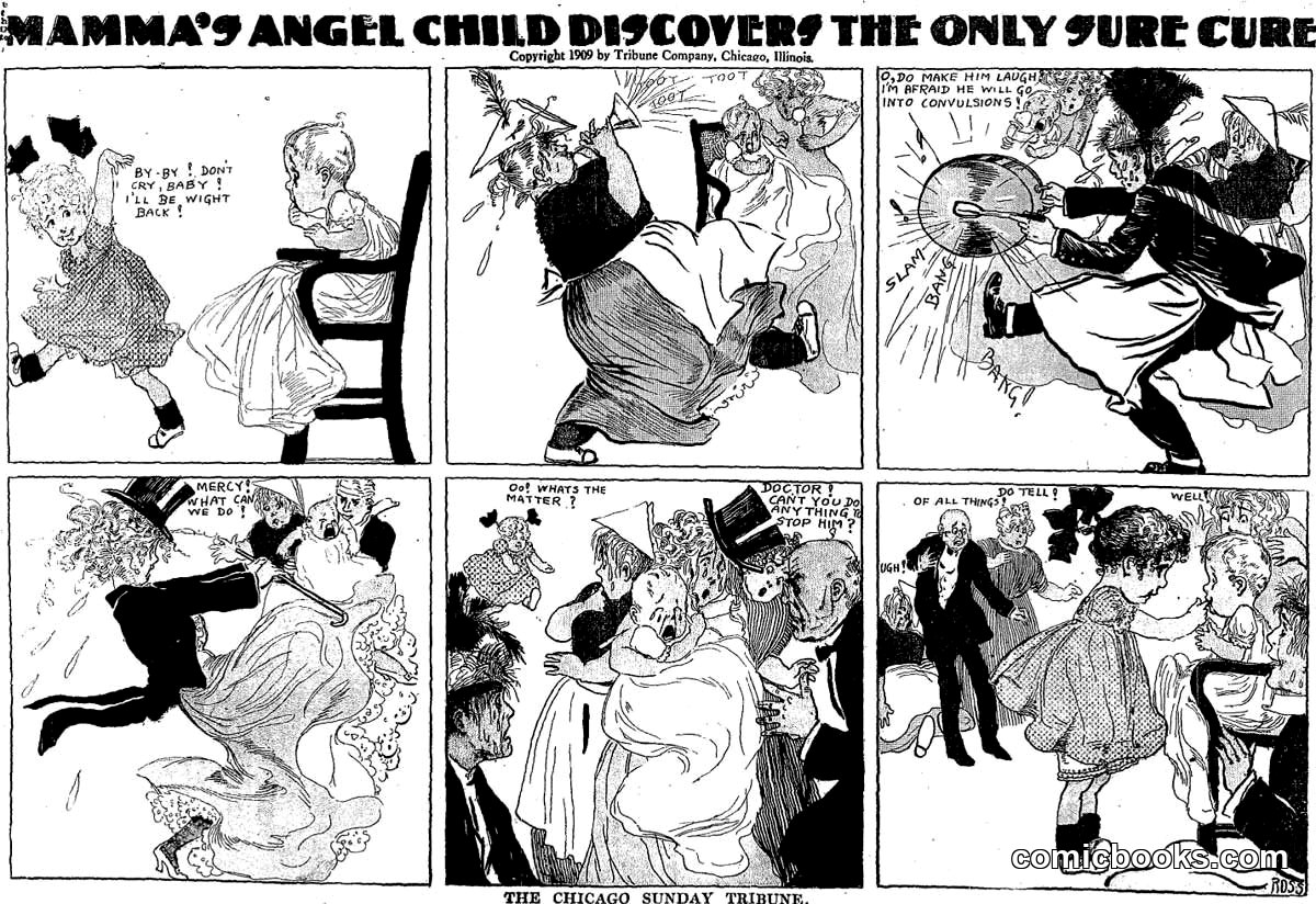 Mamma's Angel Child Discovers the Only Sure Cure