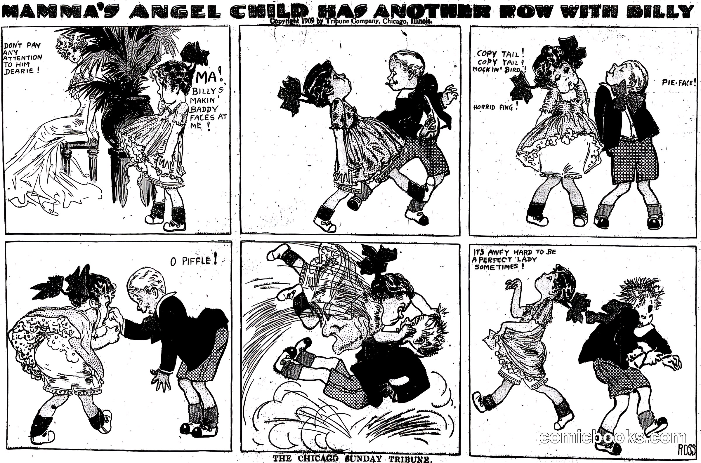 Mamma's Angel Child Has Another Row with Billy