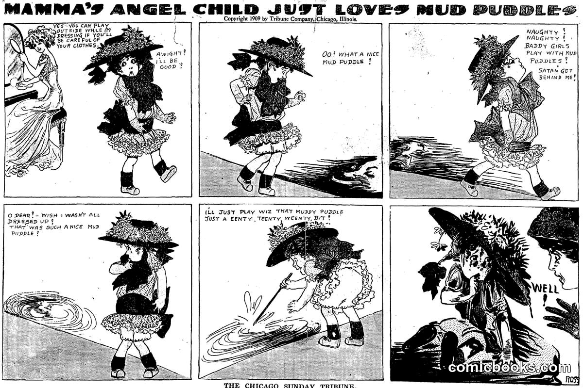 Mamma's Angel Child Just Loves Mud Puddles
