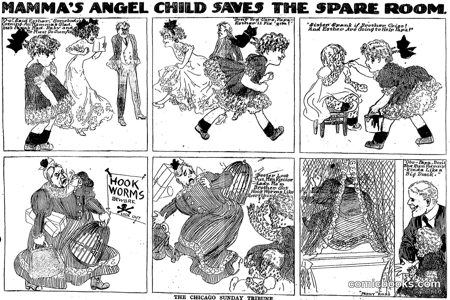 Mamma's Angel Child Saves the Spare Room